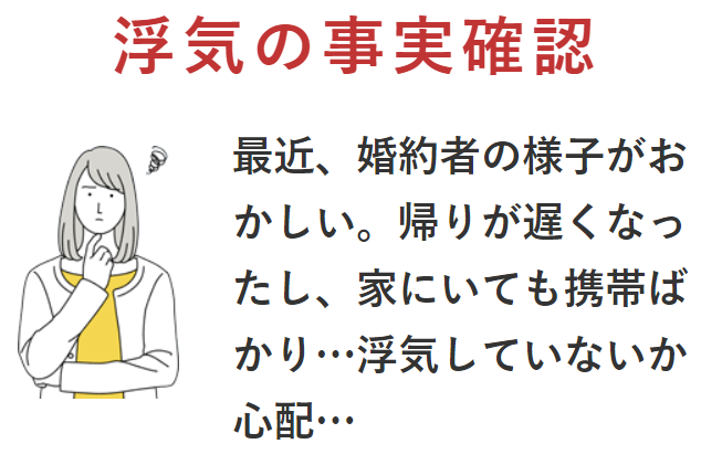 総合探偵社TSの浮気事実を確認するための調査